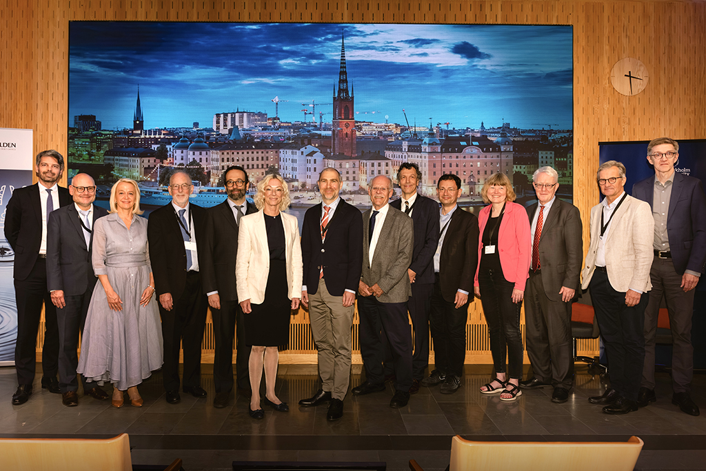 Organizers, guests, and speakers from the first day of the conference