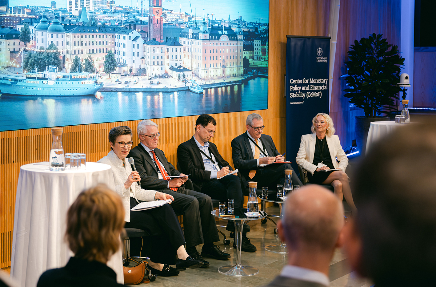 Panel discussion with Claudia Buch, John Vickers, Nicolas Véron, and Dominique Laboureix. Moderator: Karolina Ekholm