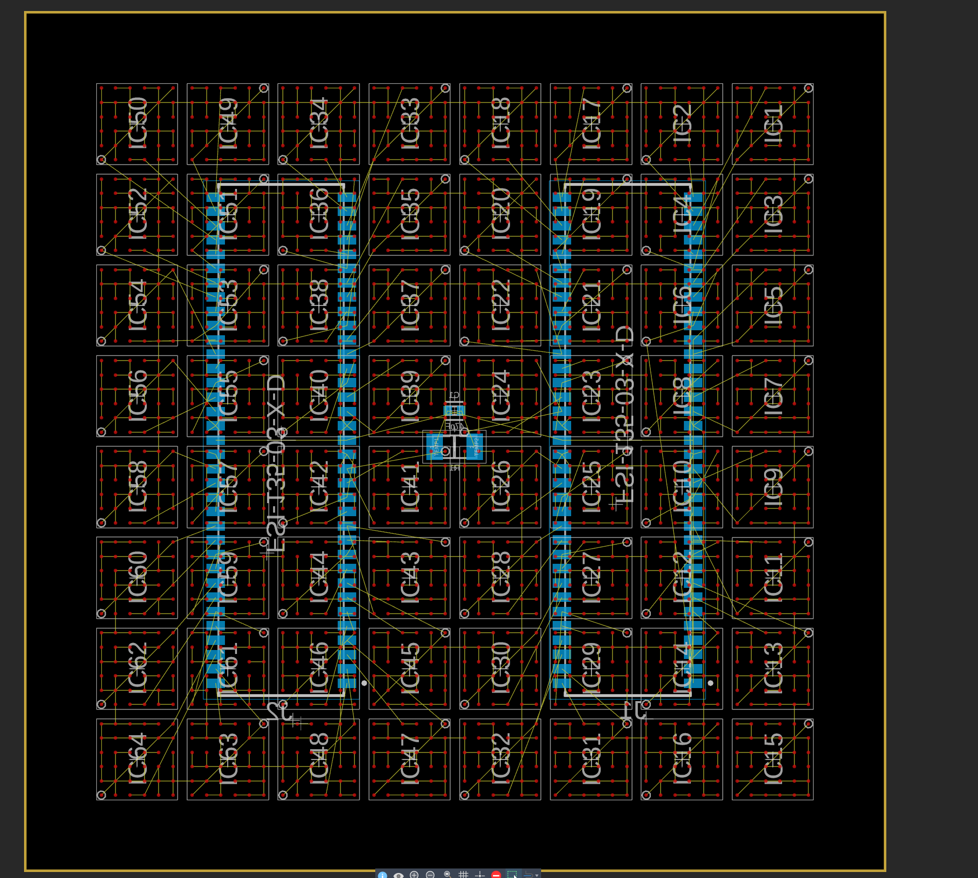 Prerna's SiPM board layout.