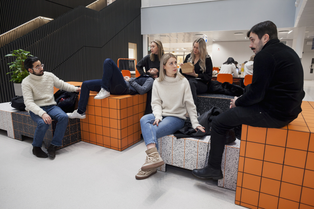 Students at Stockholm Business School