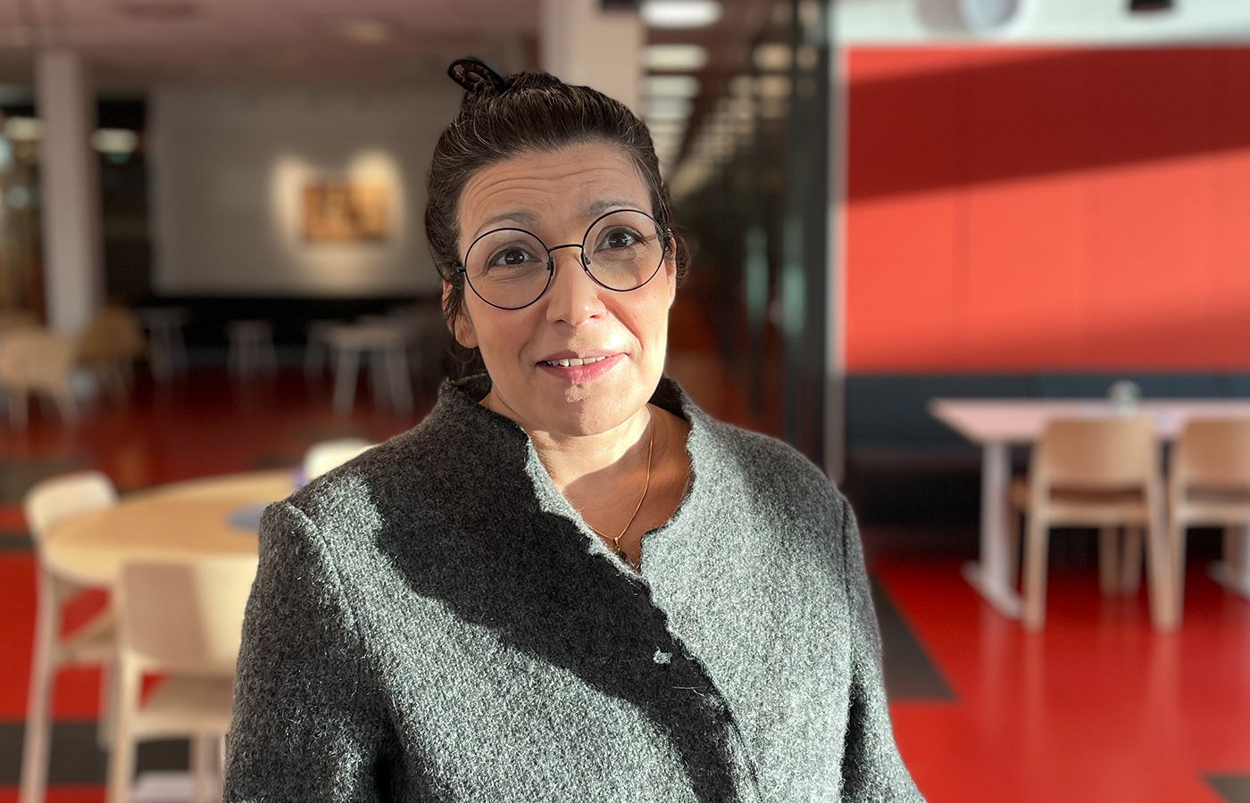 Porträttfoto på Mirjam Palosaari Eladhari, DSV. Foto: Åse Karlén/Stockholms universitet.