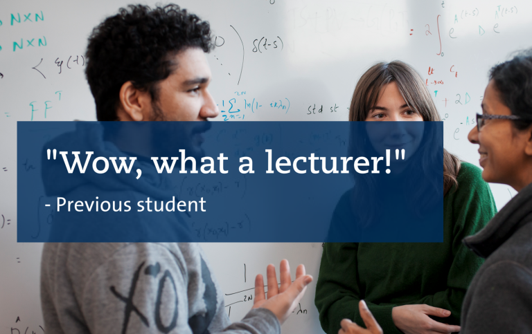 Quote from previous student. "Wow, great teacher."