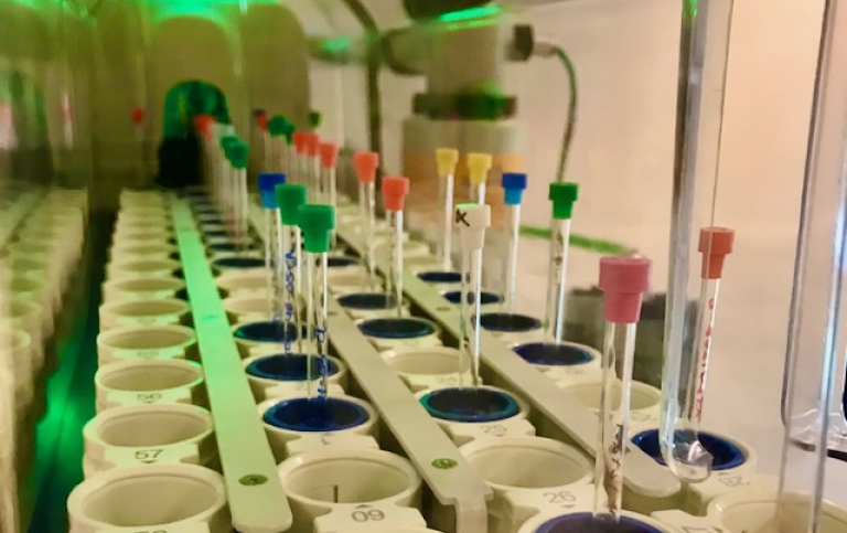 Inside an NMR-instrument