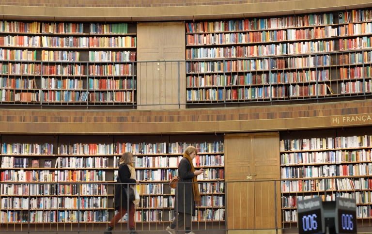 Rotunda at Stadsbiblioteket in Stockholm