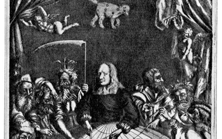 Titelblad till Olof Rudbeck den äldres Atlantica (1679).