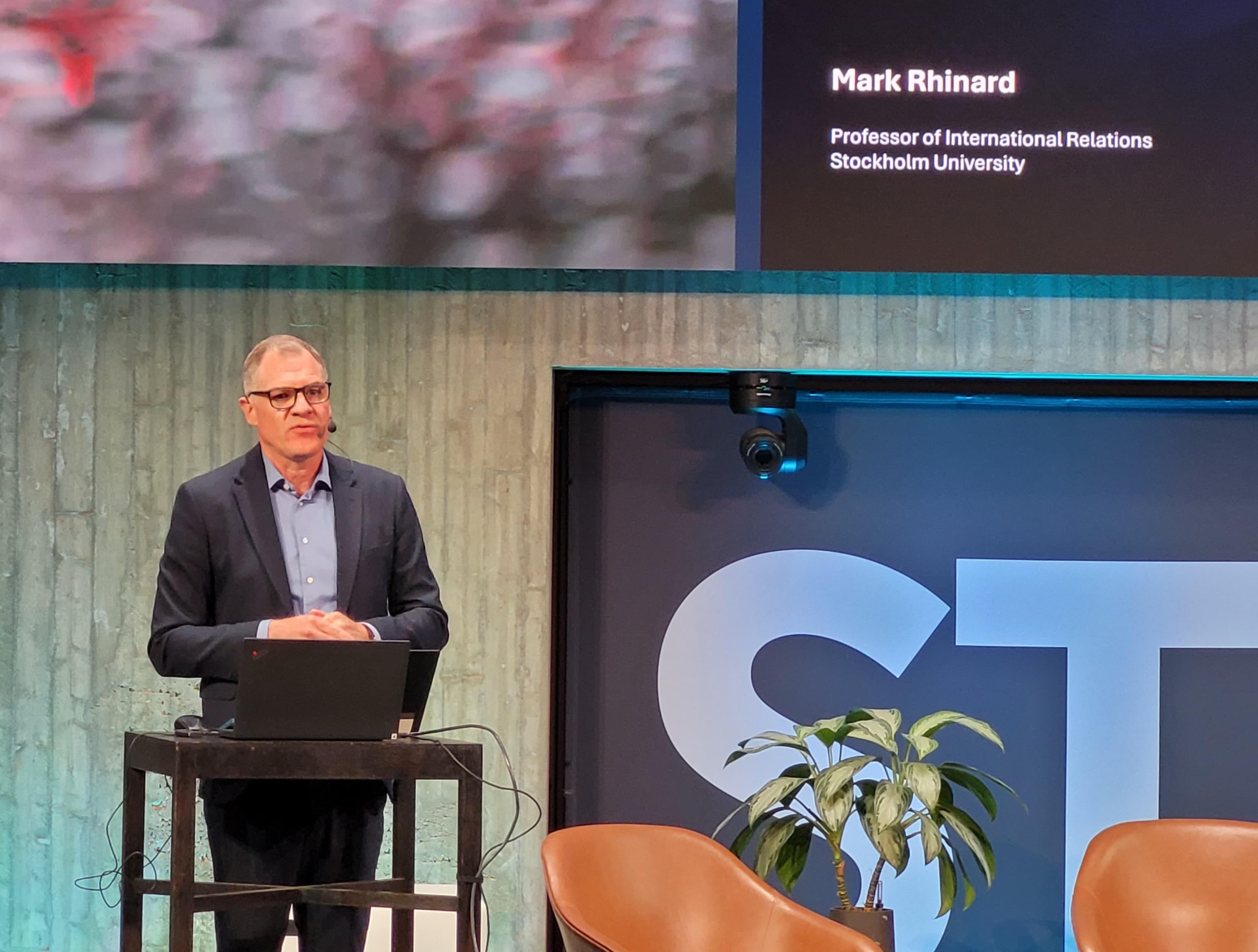 Professor Mark Rhinard.