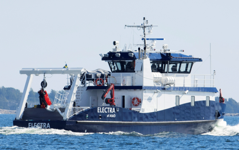 Stockholms University’s vessel, R/V Electra af Askö.
