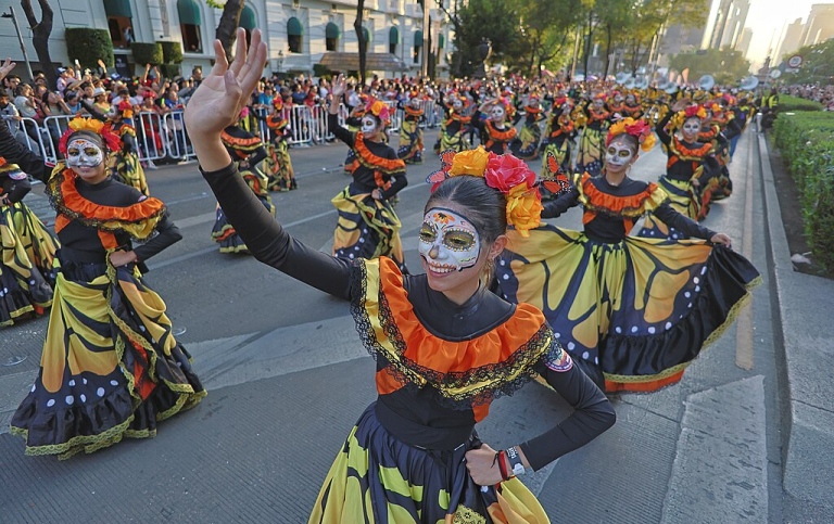 Gran Desfile de Día de Muertos 2033. Foto: Secretaría de Cultura de la Ciudad de México