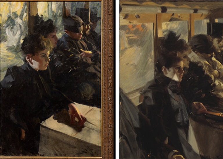 Omnibus I Omnibus II Anders Zorn 1891 1892
