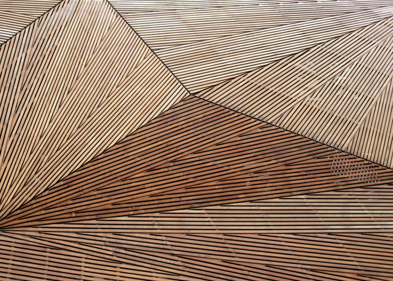 Abstract image of different layers in different nuances