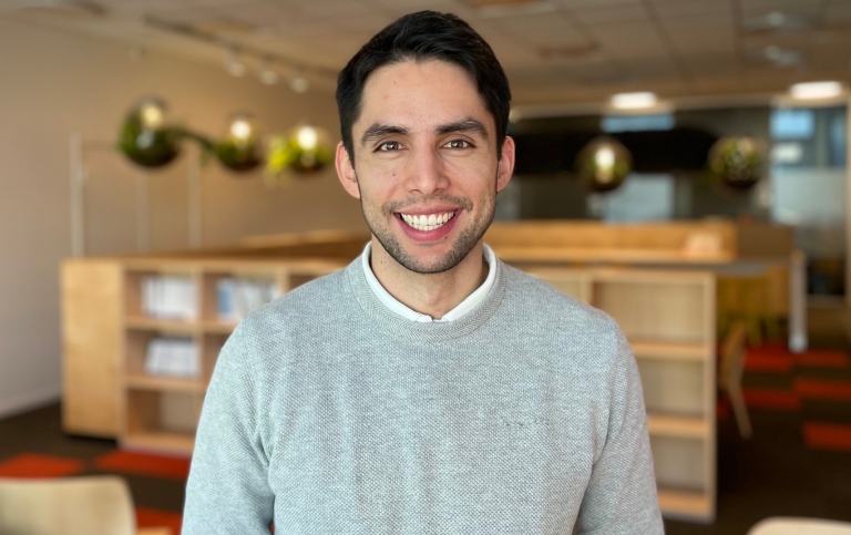 Portrait photo of Luis Quintero, PhD at DSV, Stockholm University.