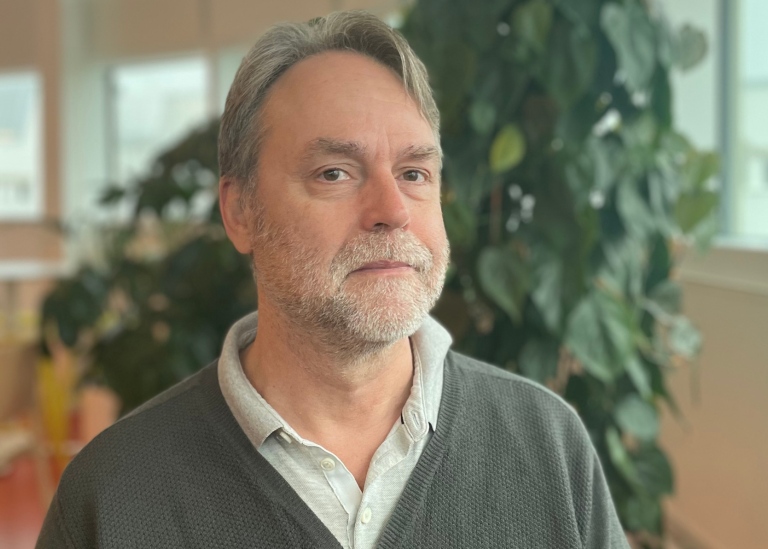 Portrait photo of Harko Verhagen. Photo: Åse Karlén.