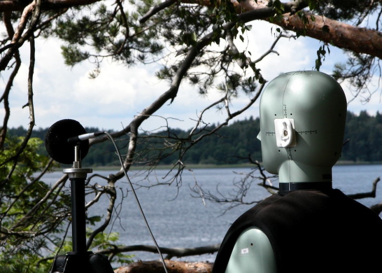 Ljudas i naturen. Foto: Östen Axelsson
