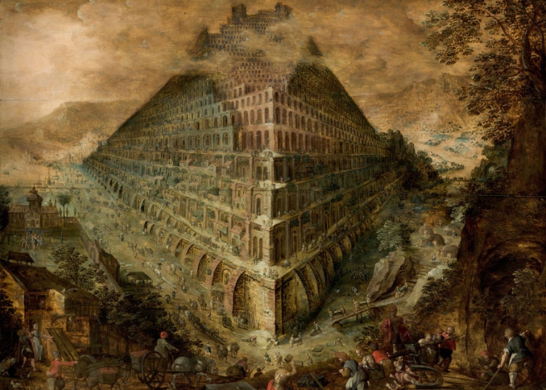 Marten Van Valckenborgh - Torre de Babel