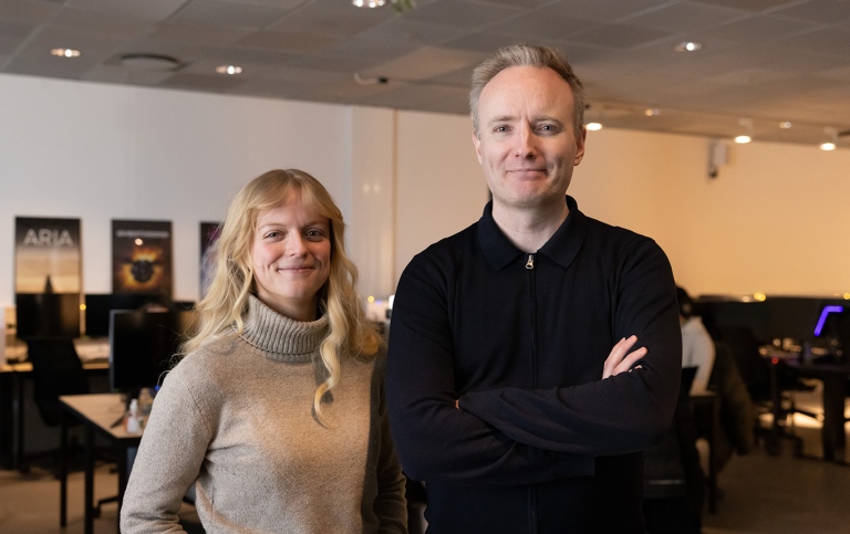 Emma Lindström och David Söderström.