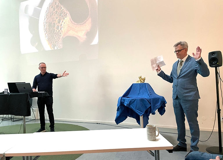David Söderström och Thomas Westin, DSV.