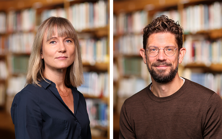 Frida Beckman och Staffan Bergwik
