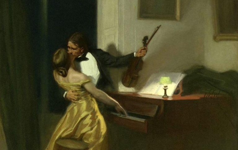The Kreutzer Sonata av René-Xavier Prinet