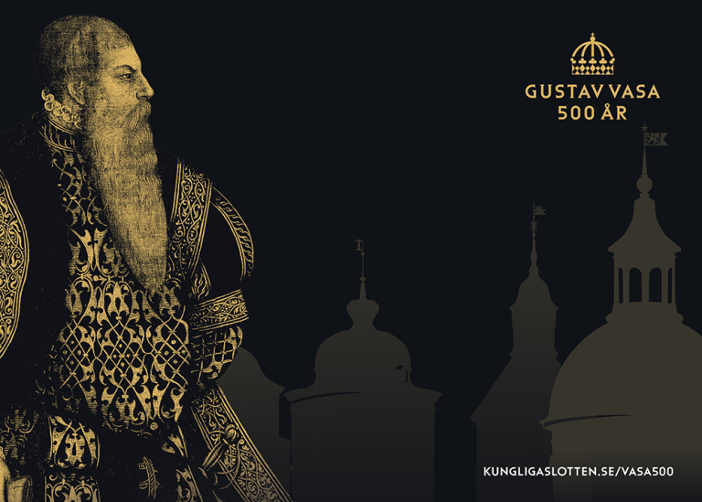 Målning som föreställer Gustav Vasa.