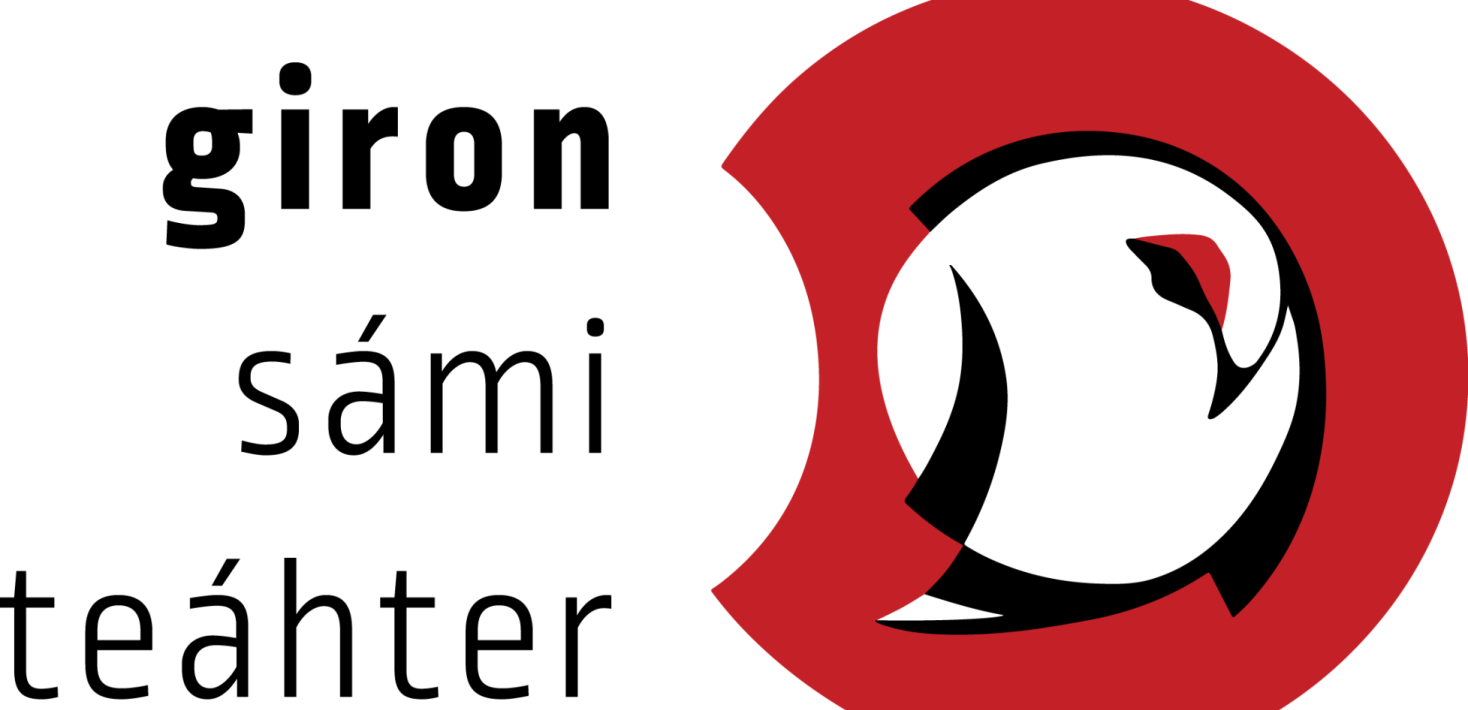 Logotypen för Giron Sámi Teáhter