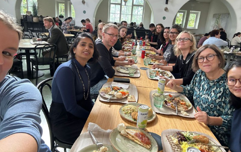 PhD students at the Department of Teaching and Learning. Photo: Private.