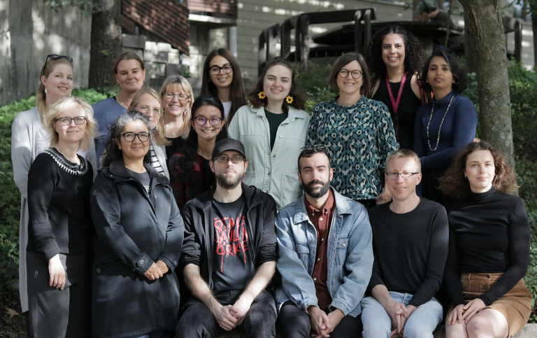 PhD students at the Department of Teaching and Learning. Photo: Private.