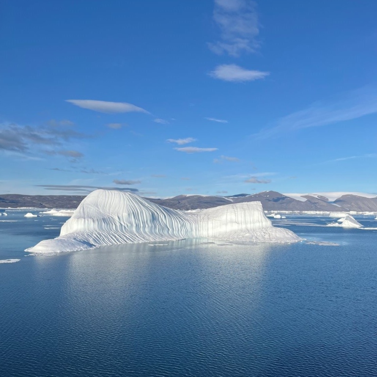 Iceberg. Photo: Johan Nilsson/MISU/Stockholm University
