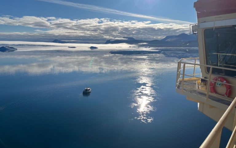 Photo from the Arctic. Photo: Johan Nilsson/MISU/Stockholm University