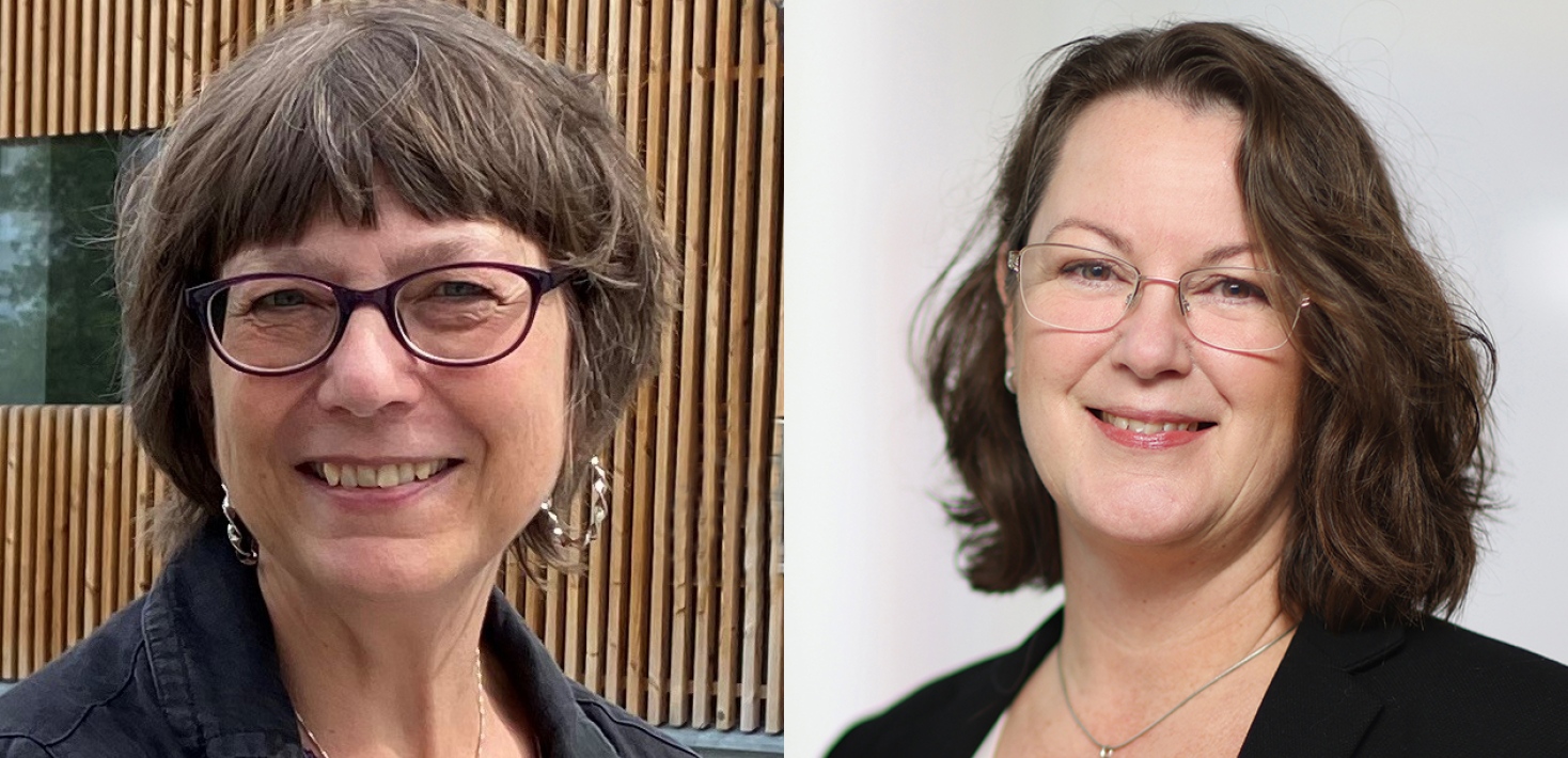 Porträttbild av Veronica Flodin och Maria Weurlander