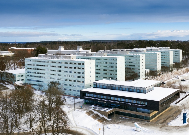Stockholm University campus Frescati. Photo: Sören Andersson