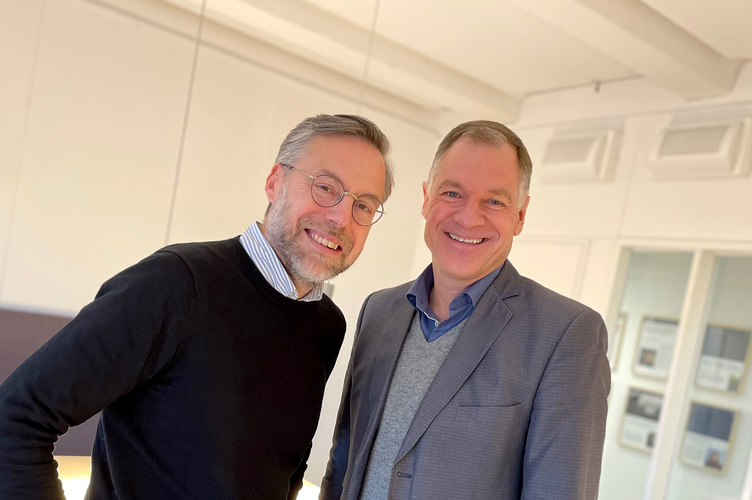 Associate Professor Niklas Bremberg and Professor Mark Rhinard.