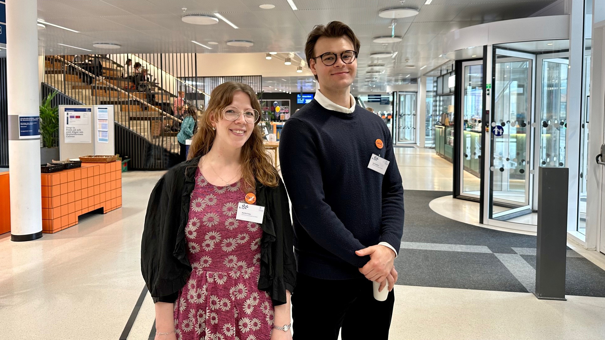 Matilda Poijes och Erik Haraldson