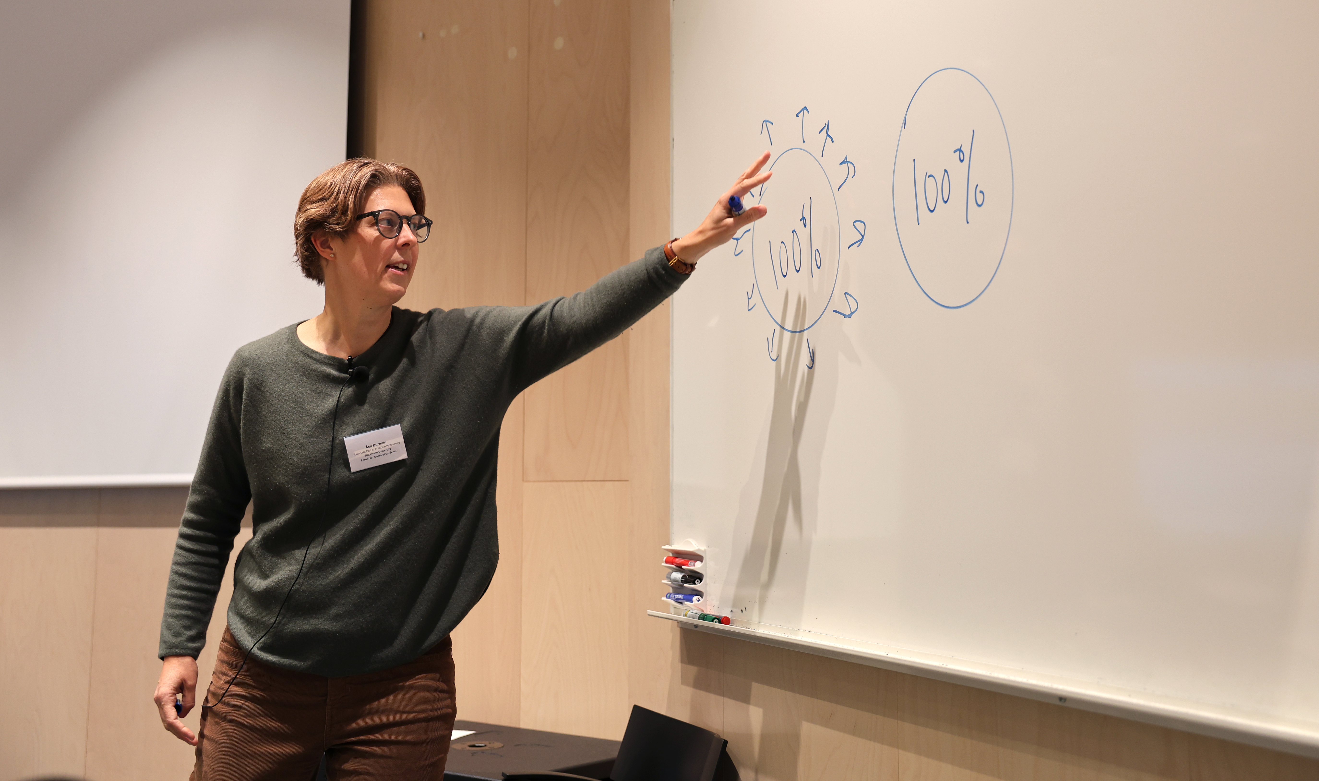 Keynote by Åsa Burman at PhD Day 2026, DSV.