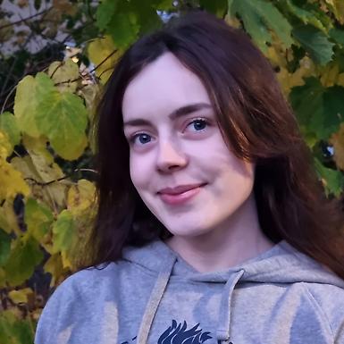 Bee Crinnion, fysikstudent och en av våra studentambassadörer