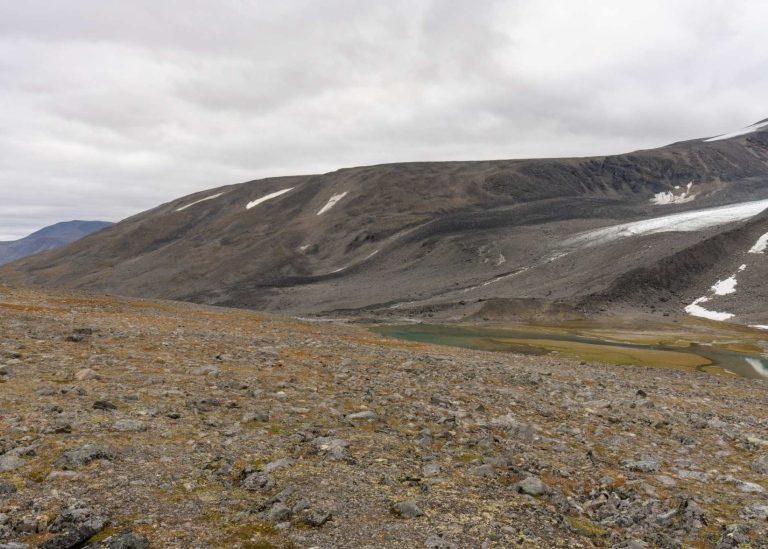 Storglaciären from E-stenen 2023