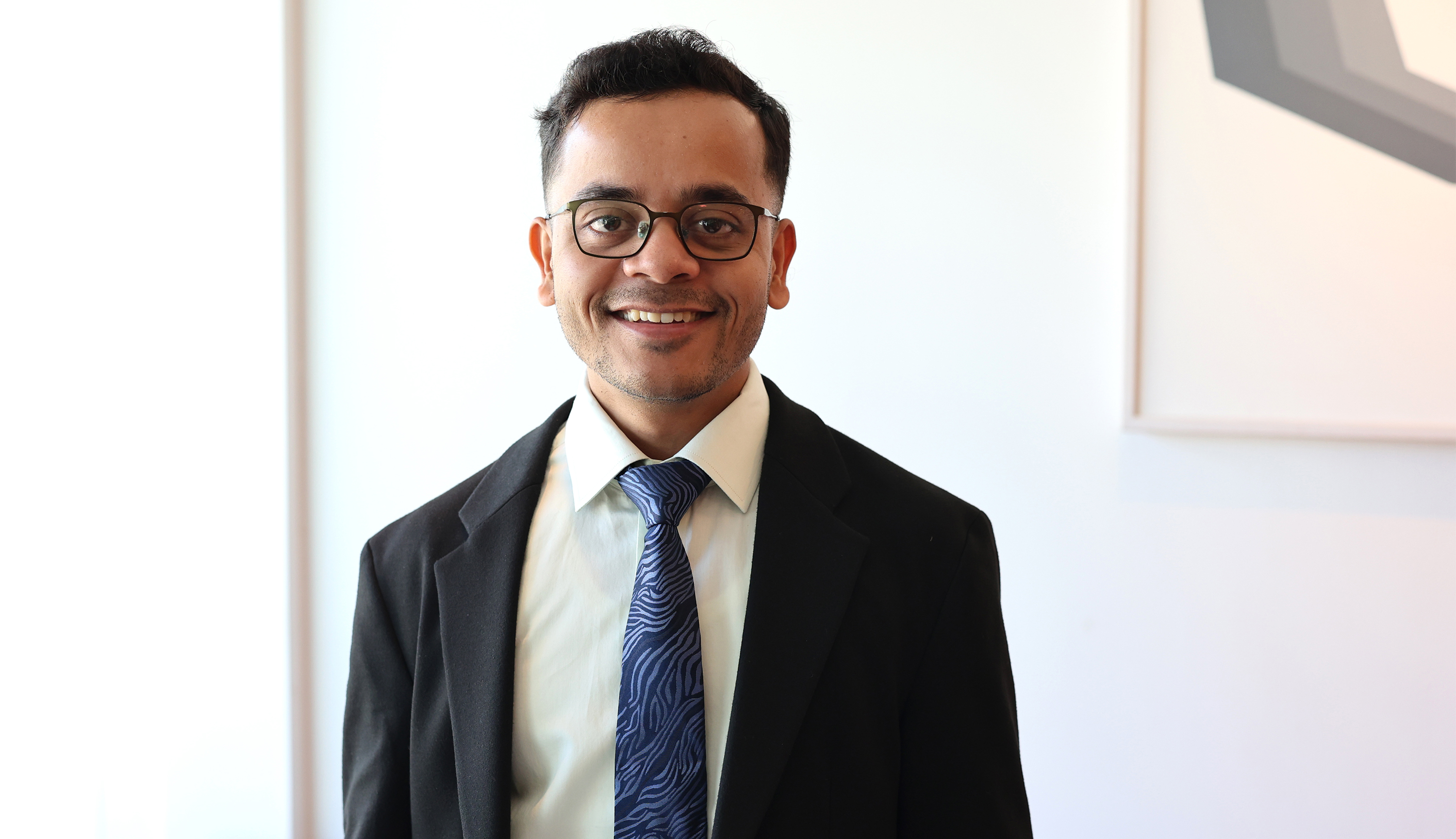 Porträttbild på Shubham Vaishnav, DSV.