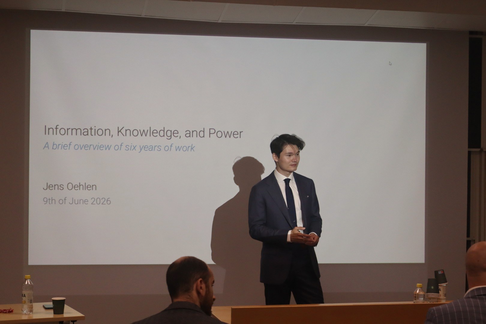 Jens Oehlen, PhD candidate in Economics at Stockholm University.