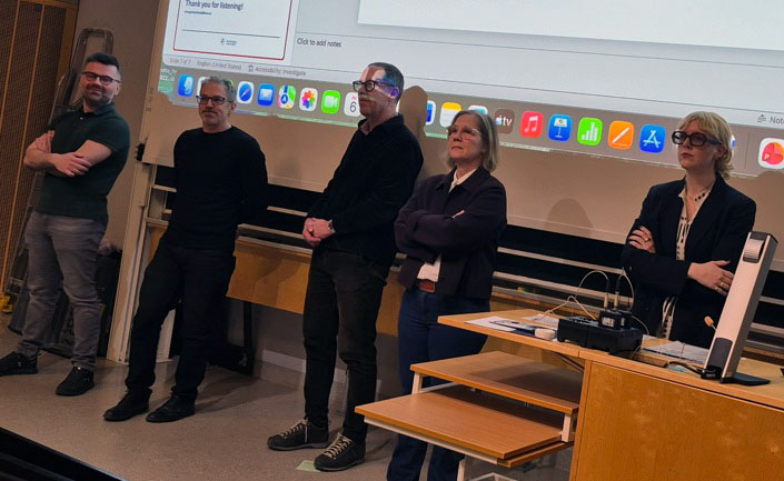 Lighttning talk speakers.