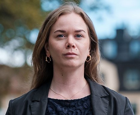 Porträttfoto på Signe Svallfors.