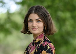 Foto på Hanna, tidigare student vid Psykologiska institutionen