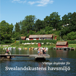 Försättsbild för broschyren "Viktiga åtgärder för Svealandskustens havsmiljö".