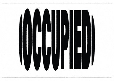 Occupied.