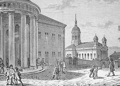 Fritz von Dardel, Norrländska bilder: Hernösands gymnasium 1869