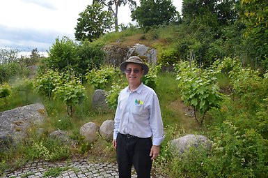 Professor Frank Wilczek at the Quantum Summer School in Stockholm. Photo: Gunilla Häggström