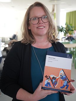 Åsa Plesner med avhandlingen About time: Workers and Control in Home Care.