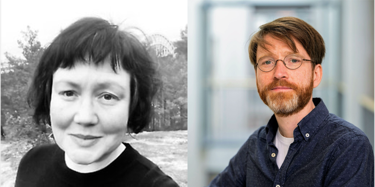 Porträttfoto på Anna Jon-And respektive Fredrik Jansson.