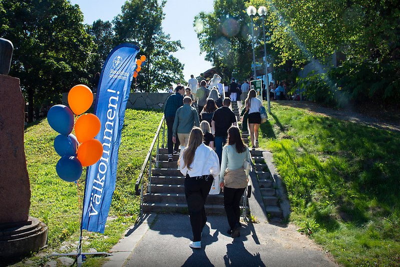 Välkomstdagen och välkomstaktiviteter för nya studenter augusti 2022.