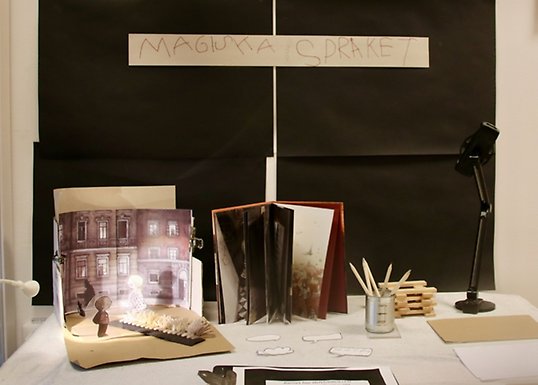 En plats att skapa på med silent books