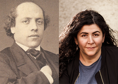 Ludvig Josephson och Farnaz Arbabi.