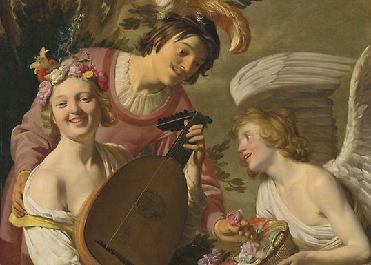 Gerrit van Honthorst (Utrecht 1592-1656) Allegory of love